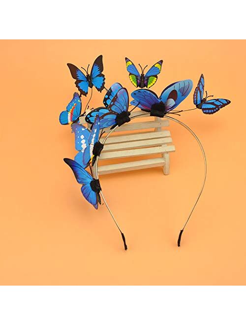 Aniwon Butterfly Headbands for Women, Hair Hoop Hair Band