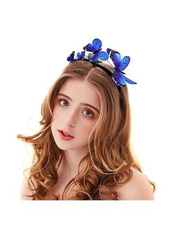 Women Butterfly Headband,Aniwon Elegant Party Headband Hair Band Fashion Headbands for Girls Hair Accessories Party Supplies