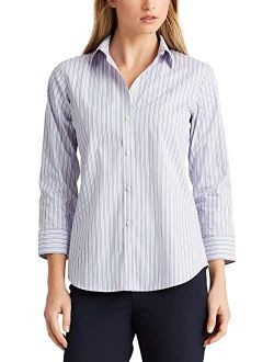 Easy Care Striped Cotton Shirt