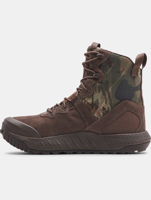 Under Armour Men's UA Micro G® Valsetz Leather Waterproof Camo Tactical Boots