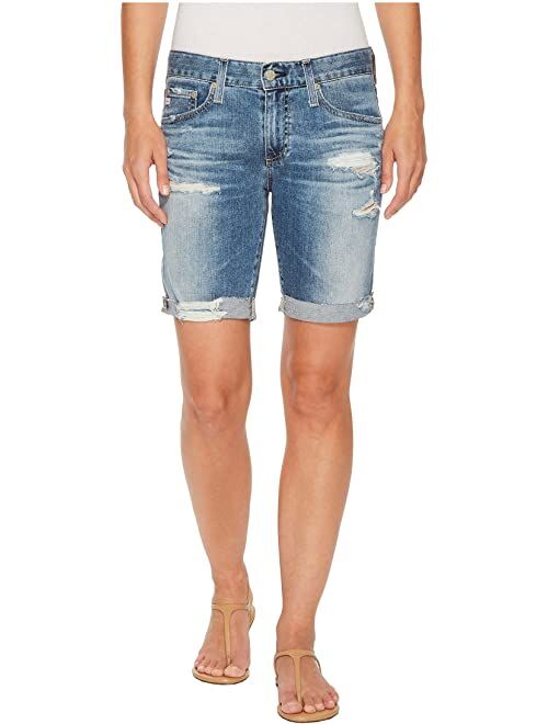 AG Jeans AG Adriano Goldschmied Nikki Shorts in 16 Years Indigo Deluge Destructed