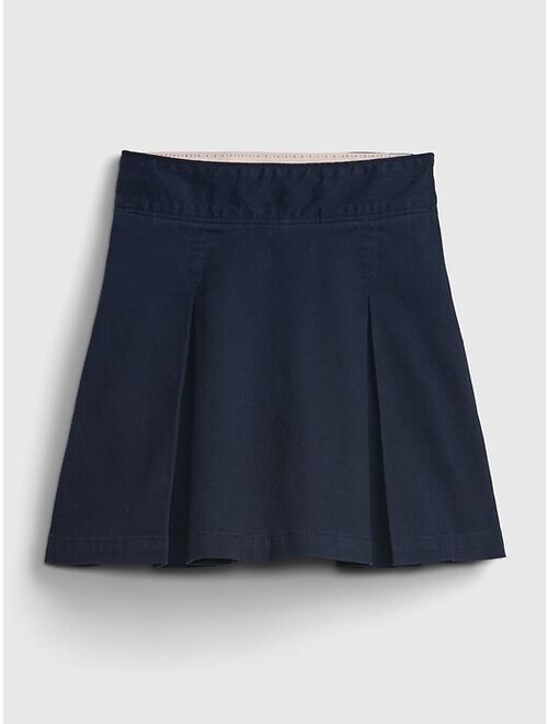 GAP Kids Uniform Side Zipper Skirt