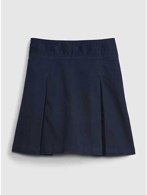 GAP Kids Uniform Side Zipper Skirt