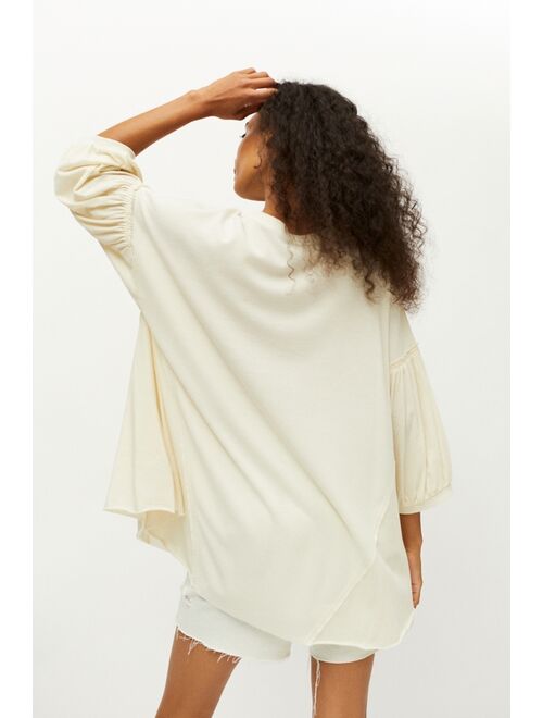 Urban outfitters UO Krissy Oversized Spliced Dolman Tee