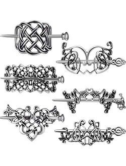 Details about   Vintage Norse Stick Slide Viking Hairpins Celtics Knots Hair Clip Women Gi Hq