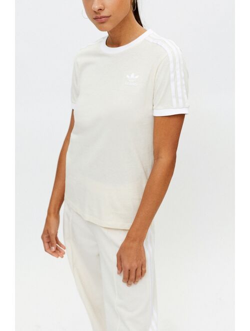 Adidas 3-Stripes White Short Sleeve Tee