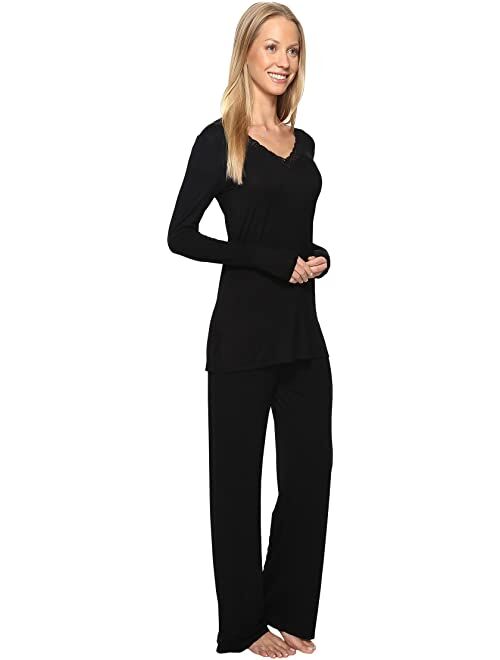 Natori Feathers Long Sleeve PJ