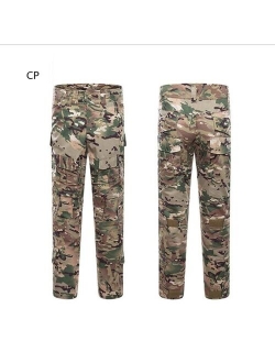 Pro Tactical Military Camouflage Cargo Pants Men Rip-Stop Anti-pilling Army SWAT Combat Trousers Breathable Casual Pants