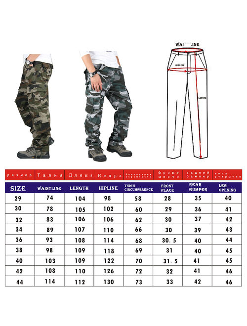 2021 Men Fashion Streetwear Mens Jeans Camouflage  Jogger Pants Tactical Military Youth Casual Summer European Jeans Cargo Pants