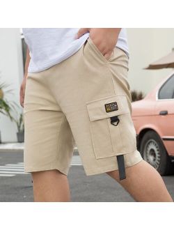 Korea 28-50 Inch Men'S SHORTS Cargo 2021 Summer Casual Bigger Pocket Classic 95% Cotton Brand Male Short Pants Trouers