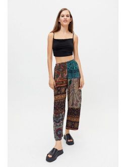 Recycled Floral Paisley Patchwork Pant
