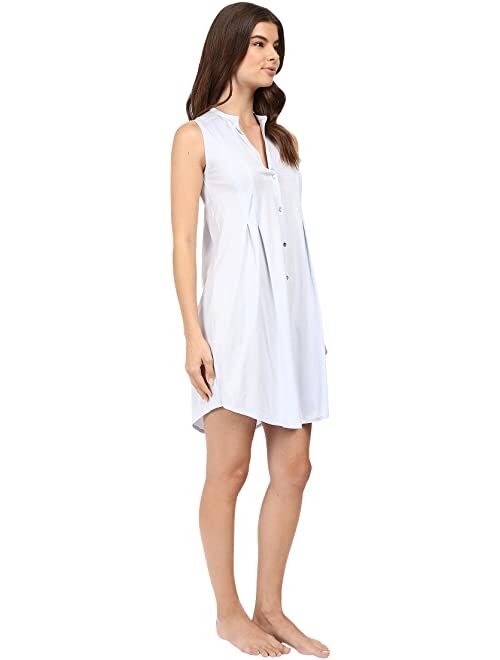Hanro Cotton Deluxe Button Front Tank Nightgown