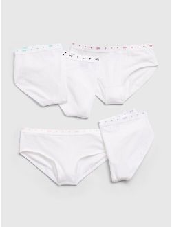 Kids Organic Cotton Bikini Briefs (5-Pack)