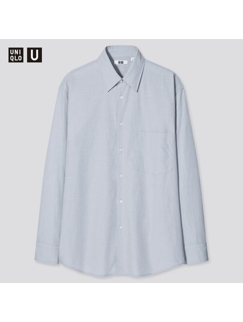 Uniqlo MEN U RELAX FIT LONG-SLEEVE SHIRT