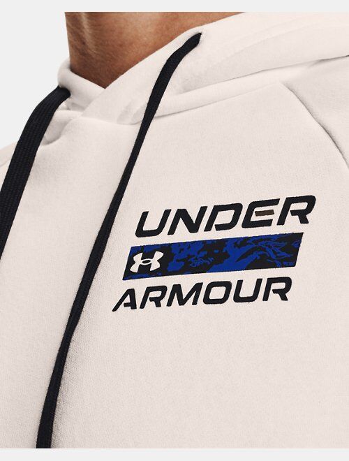 Under Armour Men's UA Rival Fleece Signature Short Sleeve Hoodie
