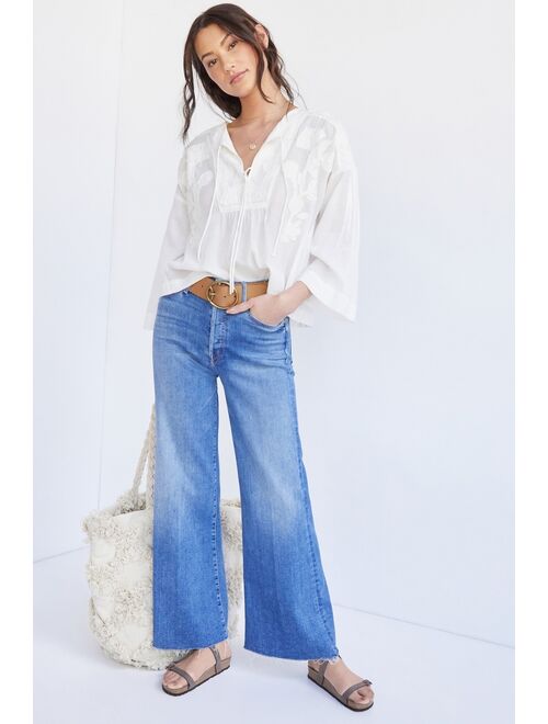 MOTHER The Tomcat Roller Wide-Leg Jeans