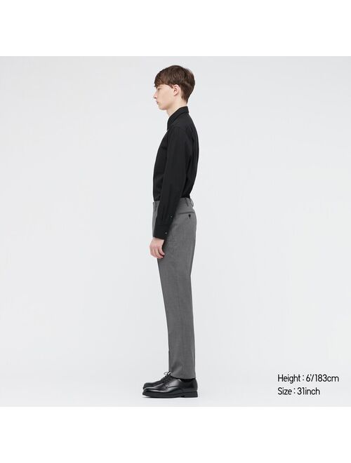 Uniqlo MEN STRETCH WOOL SLIM-FIT PANTS