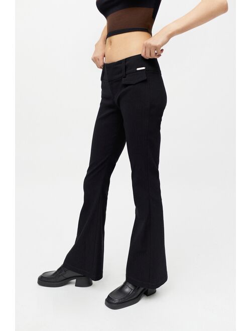 Urban outfitters UO Bengaline Low-Rise Flare Pant