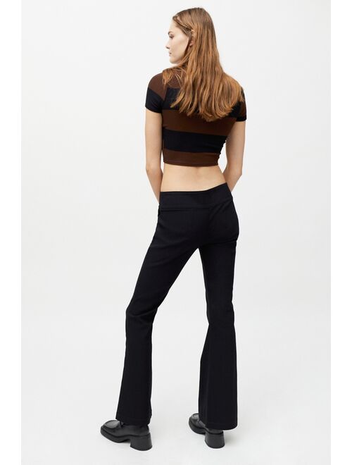 Urban outfitters UO Bengaline Low-Rise Flare Pant