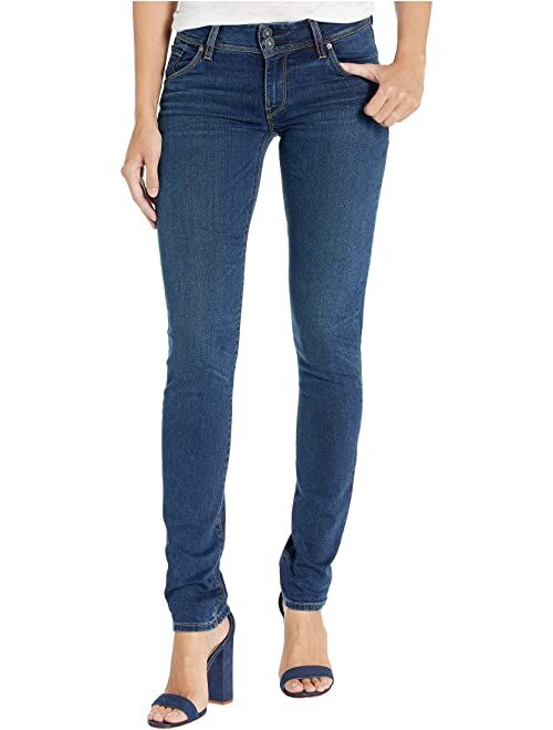 Hudson Jeans Collin Mid-Rise Skinny in Obscurity
