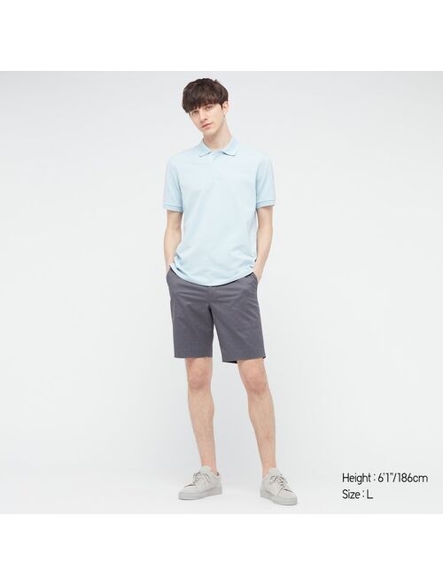 Uniqlo MEN STRETCH PATTERNED SLIM-FIT SHORTS