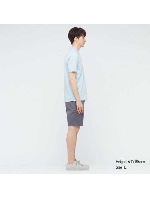 Uniqlo MEN STRETCH PATTERNED SLIM-FIT SHORTS