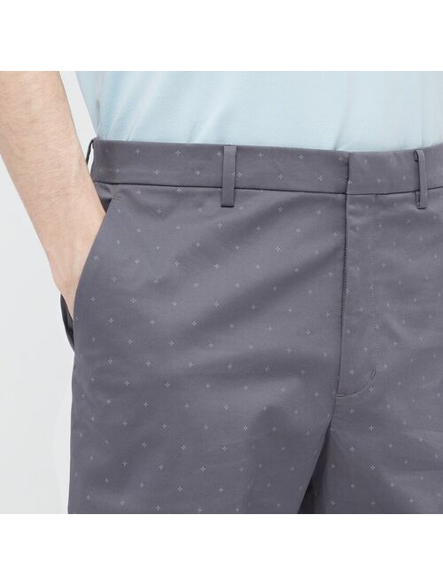 Uniqlo MEN STRETCH PATTERNED SLIM-FIT SHORTS