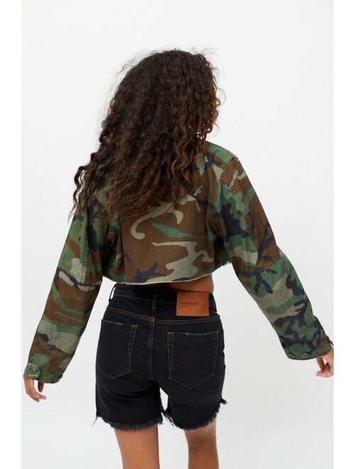 Urban Renewal Recycled Cropped Camo Jacket