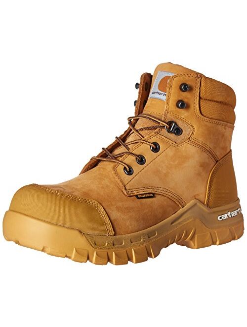Carhartt Men's 6" Rugged Flex Waterproof Breathable Composite Toe Leather Work Boot