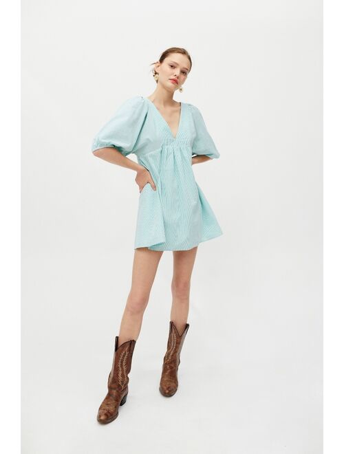 Urban outfitters UO Charlotte Puff Sleeve Frock Mini Dress
