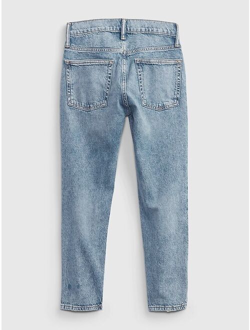 GAP Kids Distressed Easy Taper Jeans with Washwell™