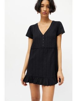 UO Bria Pleated Frock Dress