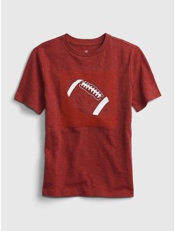 Kids Tentacle Football Graphic T-Shirt