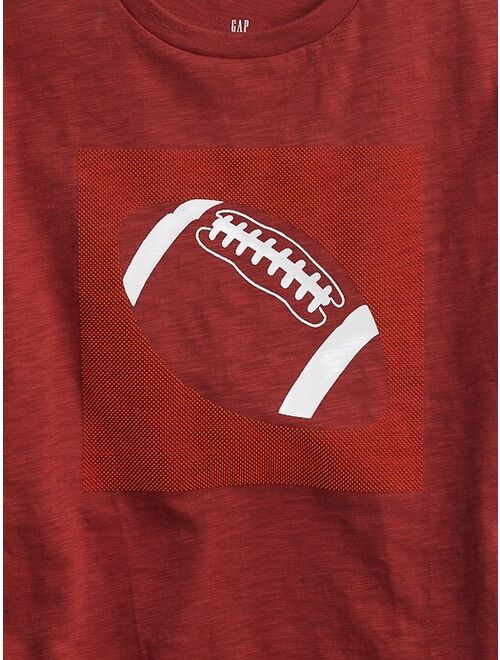 GAP Kids Tentacle Football Graphic T-Shirt