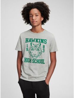 Teen | Stranger Things Hawkins High School Graphic T-Shirt