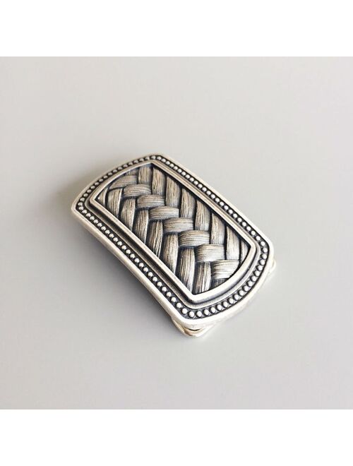 New Vintage Silver Plated Original Legend Irish Knot Belt Buckle also Stock in US BUCKLE-CH008SL