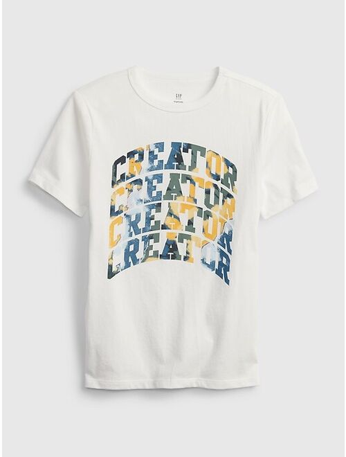 GAP Kids 100% Organic Cotton Graphic T-Shirt