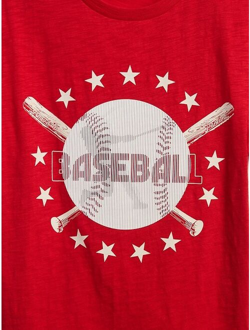 GAP Kids 3D Baseball Graphic T-Shirt