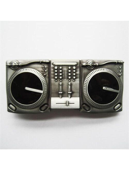 Retail Distribute CD Turntables Belt Buckle BUCKLE-MU014  Free Shipping
