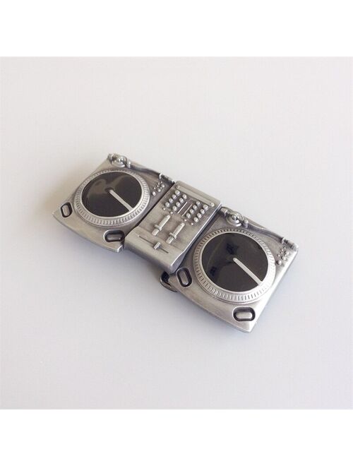 Retail Distribute CD Turntables Belt Buckle BUCKLE-MU014  Free Shipping