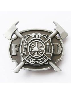 Retail Distribute Fire Department Belt Buckle BUCKLE-OC011AS Free Shipping