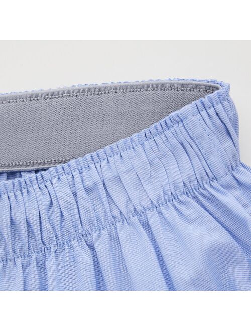 Uniqlo MEN WOVEN BROADCLOTH BOXERS