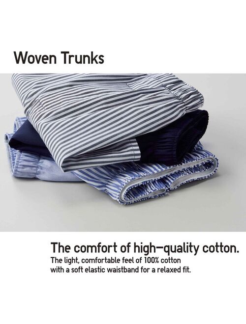 Uniqlo MEN WOVEN BROADCLOTH BOXERS