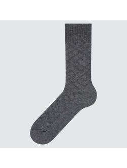 MEN SUPIMA COTTON DIAMOND LINKS SOCKS