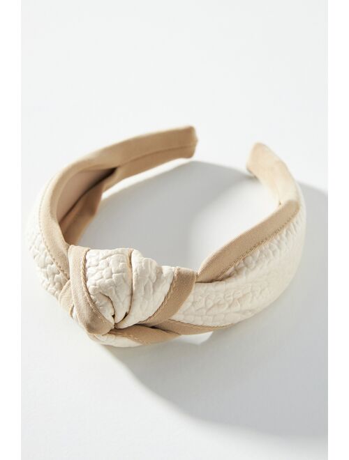 Buy Anthropologie Faux LeatherTrimmed Headband online Topofstyle