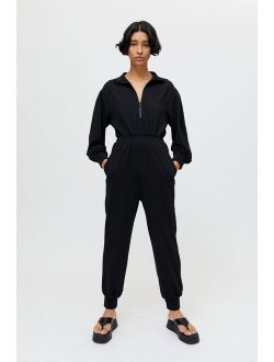 UO Cameron Zip-Front Coverall Jumpsuit