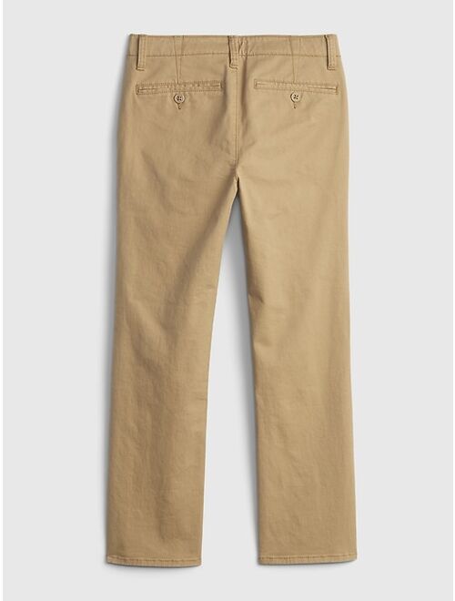 GAP Kids Uniform Lived -In Khaki Pant with Washwell ™