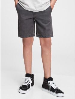 Kids Pull-On Denim Shorts with Washwell
