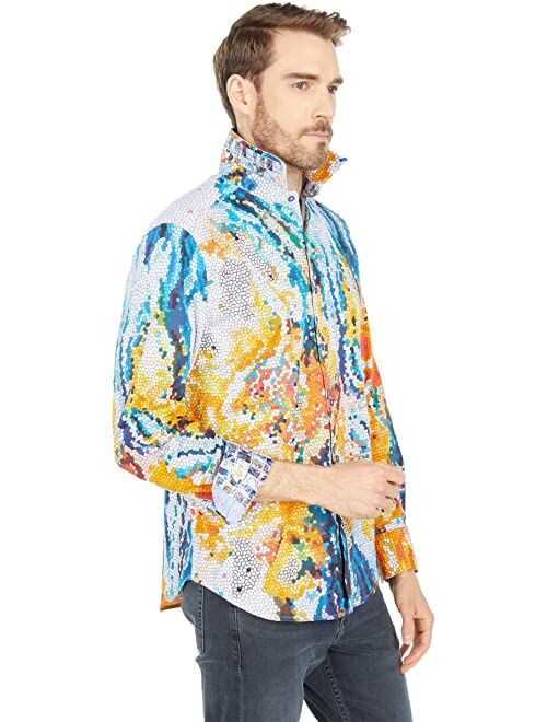 Robert Graham Mosaic Long Sleeve Woven Shirt