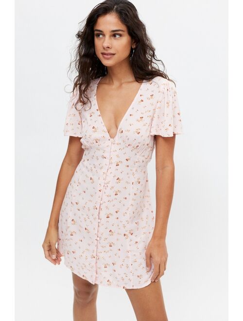 Billabong Full Swing Floral Mini Dress